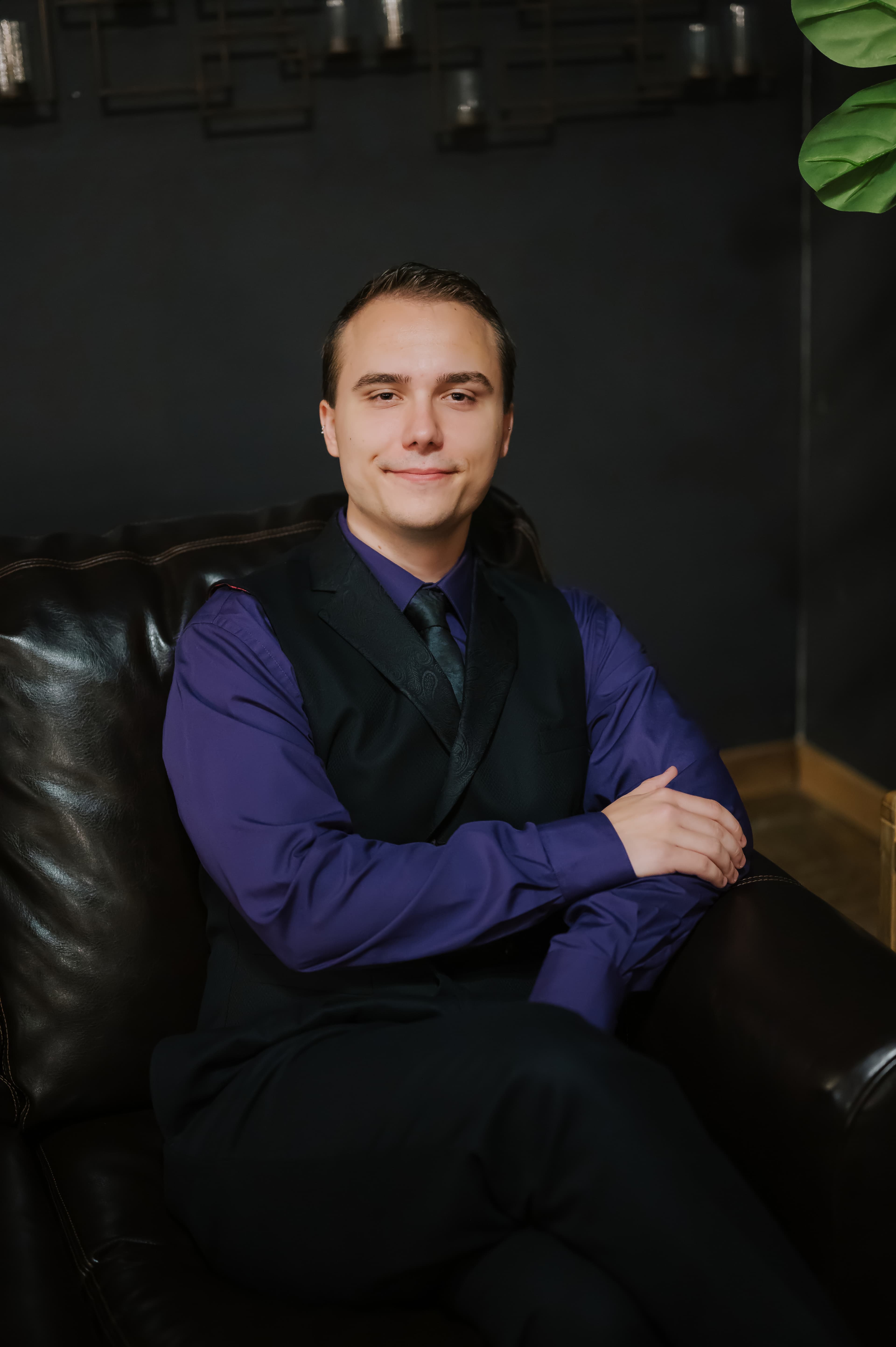 Professional portrait of the tutor